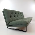 Artifort Sofa C684 Kho Liang Le Groene Ploegstof Wol thumbnail 11