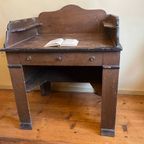 Antiek Zweeds Bureau Werktafel Schrijfbureau thumbnail 6