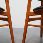 Set Van 2 Vintage Eetkamerstoelen thumbnail 3