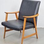 Vintage Fauteuil De Ster Gelderland Deens Design ‘60 Beuken thumbnail 11