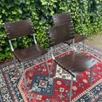 3X Vintage Harvink Eetkamerstoelen Van Ruud Jan Kolke thumbnail 4