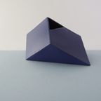 Blue Graphic Shaped Vase, Dirk Romijn thumbnail 7