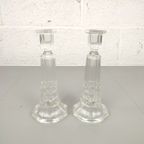 Duo Persglas Val Saint Lambert Kandelaars thumbnail 2