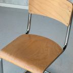 Retro Sledestoelen Nieuw Eetkamerstoelen Buisframe Prijs P/s thumbnail 4