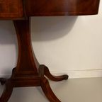 Regency Opvouwbaar Mahonie Kaarttafel / Sidetable thumbnail 5