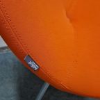Artifort Set Van 2 Cocon Fauteuils Oranje Fauteuil Stoel thumbnail 5