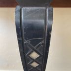 Side Table Console Tafel Muurtafel Half Rond 19e Eeuws Frans thumbnail 2
