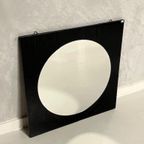 Jaren 70 Spiegel Vintage Wandspiegel Retro Zwart Mirror thumbnail 2