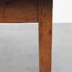 Grote Maar Elegante Antieke Salontafel Van Kastanjehout Uit Begin 19e Eeuw Met De Mooiste Kleuren thumbnail 8