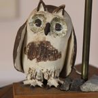 Lampe Hibou En Terre Cuite 1960 thumbnail 5