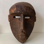 Afrikaans Houten Masker Van 35 Cm thumbnail 2