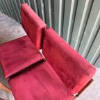Set/4 Vintage Topform Teak Eettafel Stoelen thumbnail 2