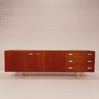 Vintage Teak Dressoir, Mid-Century Lowboard, Retro 1960S Tv-Meubel thumbnail 11