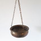 Antieke Hangpot Koperen Hangpot Vintage Pot thumbnail 3