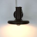 Top Design Fog & Morup Donkerbruine Wandlamp - Model Optima 5 - Ontworpen Door Hans Due - Midcent thumbnail 4