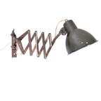 Schaarlamp – Harmonicalamp – Jaren 50 - (Kn18) thumbnail 2