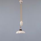 Antieke Art Deco Hanglamp Pendellamp thumbnail 5