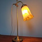 Art Deco Bureaulamp, Gesigneerd Frères Muller, Jaren 20 thumbnail 20