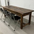 Antieke Franse Boeren Tafel thumbnail 6