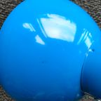 Retro Blauwe Schaarlamp Uit De Jaren 90 thumbnail 6