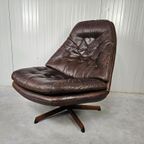 Vintage Deense Swivelchair Madsen&Schübel Eggchair thumbnail 2