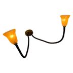 Rob Nollet - Deja Vu Nijmegen - Wall Mounted Lamp - Gooseneck (double) - Glass Shades, Dutch Design thumbnail 5