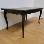 Vintage Landelijke Eettafel Eetkamertafel Uitschuifbaar 301 thumbnail 21