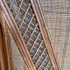 Rotan Bamboe Kamerscherm Vintage thumbnail 8