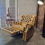Chesterfield Tremblay Relaxfauteuil - Antiek Whiskey thumbnail 7