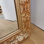 Grote Vintage Goudkleurige Hollywood Chic Schouwspiegel Spiegel Facet Geslepen thumbnail 12