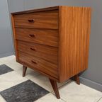 Teak Chest Of Drawers 1960s thumbnail 9
