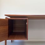 Vintage Teak Houten Bureau thumbnail 7