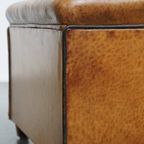 Geweldige Vintage Schapenleren Design Hocker Van Bart Van Bekhoven thumbnail 8