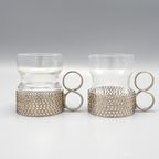 Set Iittala Tsaikka Theeglas Met Houder thumbnail 2