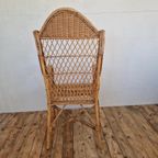 Vintage Rotan Boho Stijl Rieten Stoel thumbnail 5