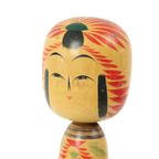 Vintage Kokeshi Pop Xl Hout Japan Showa Periode 36cm thumbnail 7