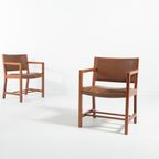 Set Of 2 Borge Mogensen Armchairs For Soborg Mobelfabrik 1960’s Denmark thumbnail 2