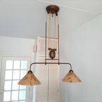 Dubbele Vintage Hanglamp Uittrekbare Katrollamp Plafondlamp thumbnail 2