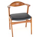 Set 4 Erik Kirkegaard Hong Mobelfabrik Stoel Stoelen Vintage thumbnail 2