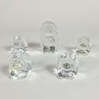 Bergdala - Glasbruk - Peter Johansson - Zweden - Paperweights (5) - Kristal - 70'S thumbnail 2