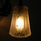 Art Deco Hanglamp Muller Freres Luneville Jaren 30 thumbnail 37