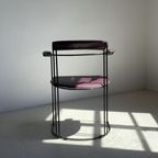 Per Stuk (2) - Vintage Arrben Italy Stoelen Paars thumbnail 3