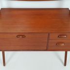 Vintage Deense Kaptafel Teak | Make Up Kastje Teak thumbnail 9