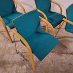 Set Van Vier Design Vintage Thonet Stoelen S320 thumbnail 4