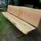 Prachtige Boomstam Tuinbank 220 Cm thumbnail 6