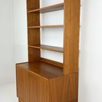 Scandinavisch Vintage Teak Fineren Boekenkast Horten thumbnail 10