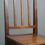 Prachtige Antieke Engelse Begin 19E Eeuw Side Chair, Stoel thumbnail 9