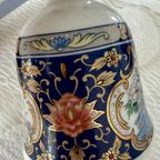 Prachtige Vintage Glanzend Tafelbel Pauw En Bloemen Design Met Gouden Afwerkingen thumbnail 4