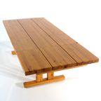 Deense Brutalist Design Eettafel Van Thorsø Møbelfabrik thumbnail 6