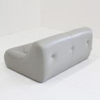 Kali 2-Zits Bank Sofa  Ligne Roset Michel Ducaroy Grijs Leer thumbnail 4